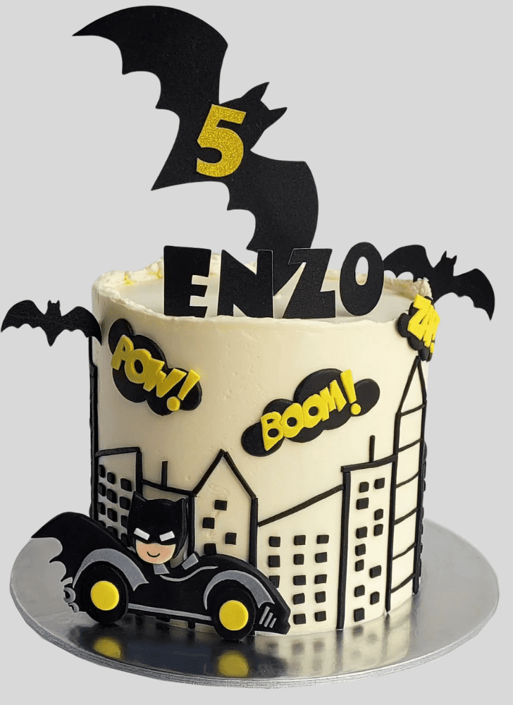 Admirable Batman Cake Design