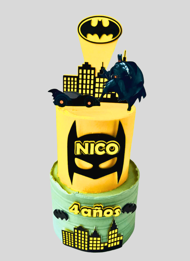 Adorable Batman Cake