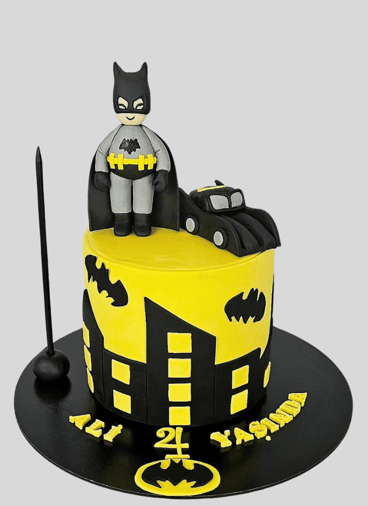 Angelic Batman Cake