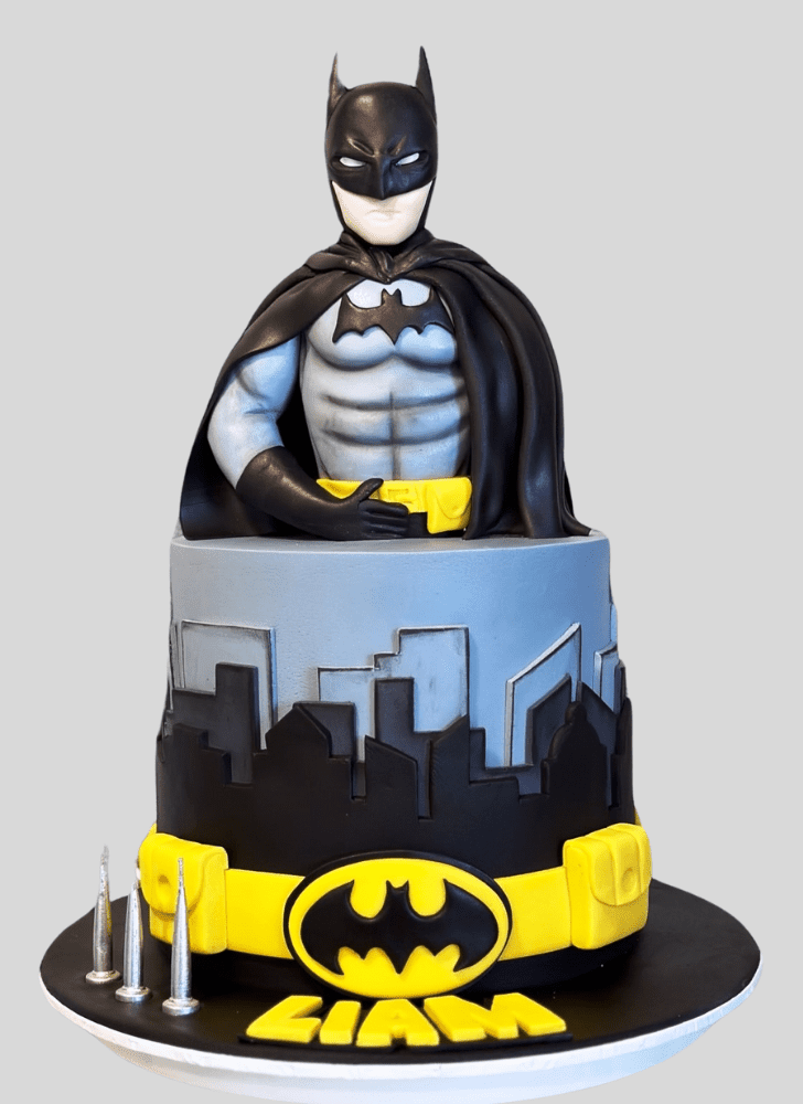 Classy Batman Cake