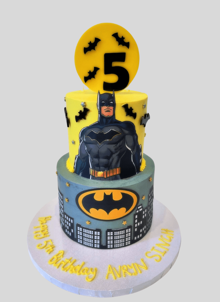 Dazzling Batman Cake