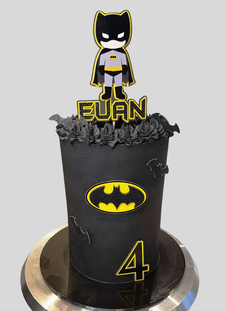 Delightful Batman Cake