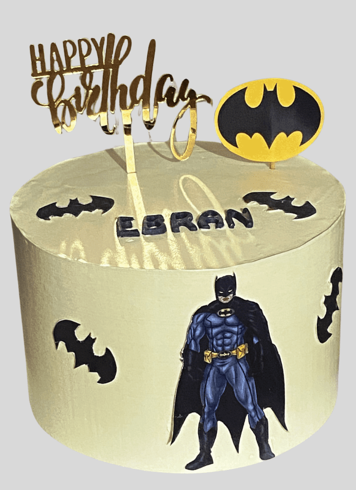 Elegant Batman Cake