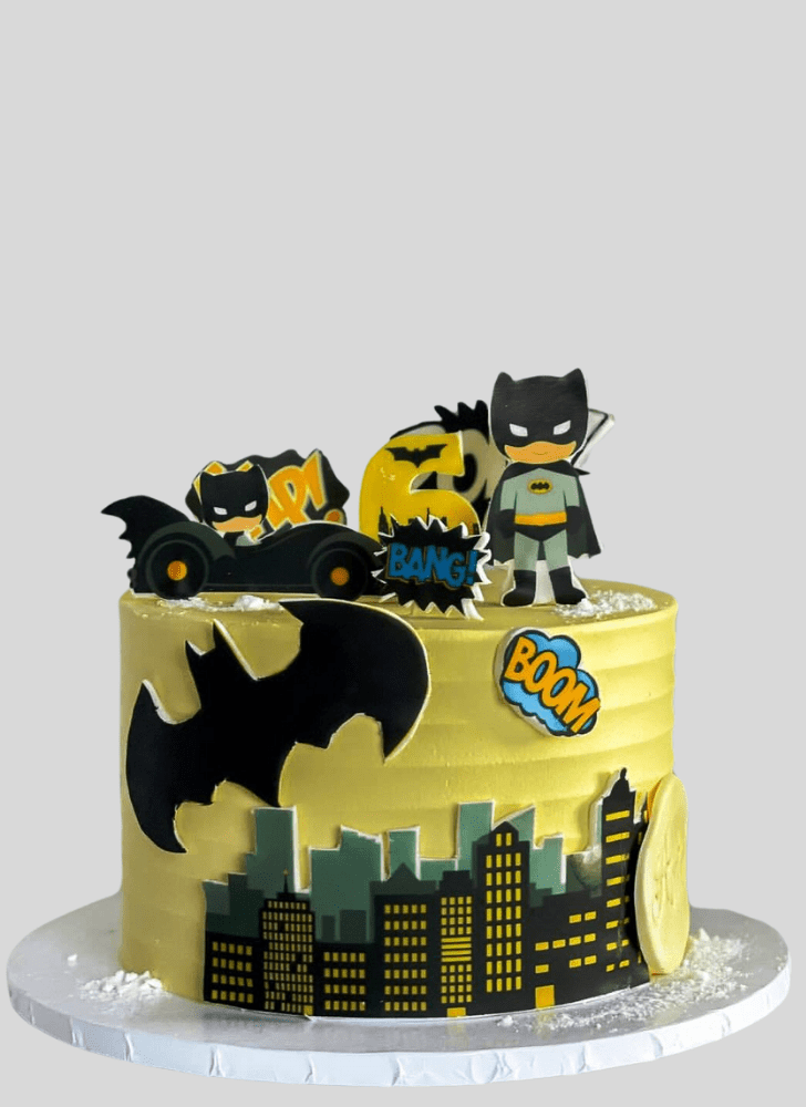 Enticing Batman Cake