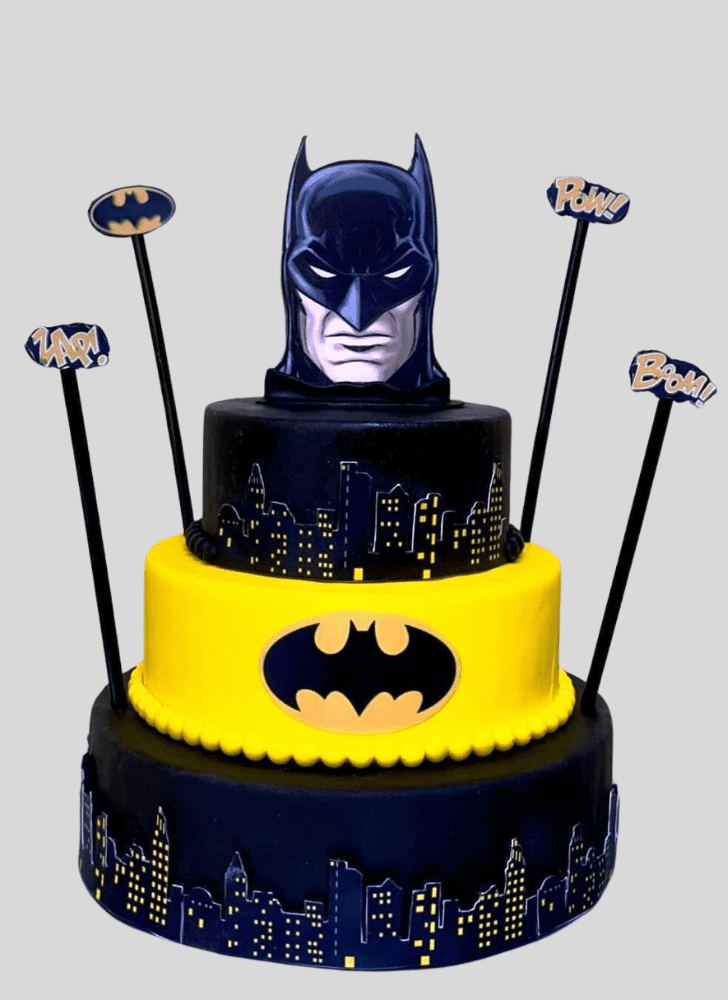 Excellent Batman Cake