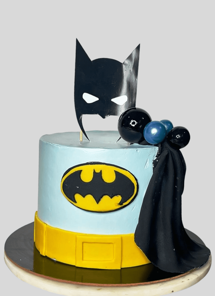 Graceful Batman Cake