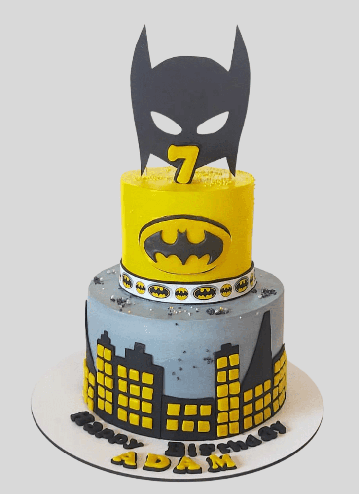 Lovely Batman Cake Design