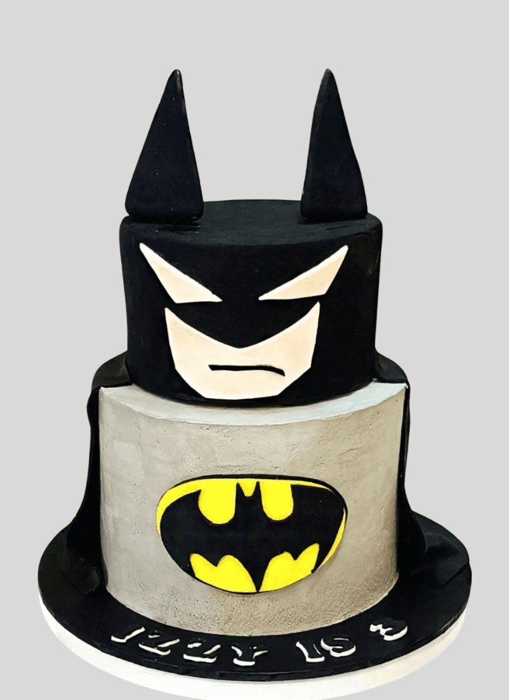 Magnetic Batman Cake