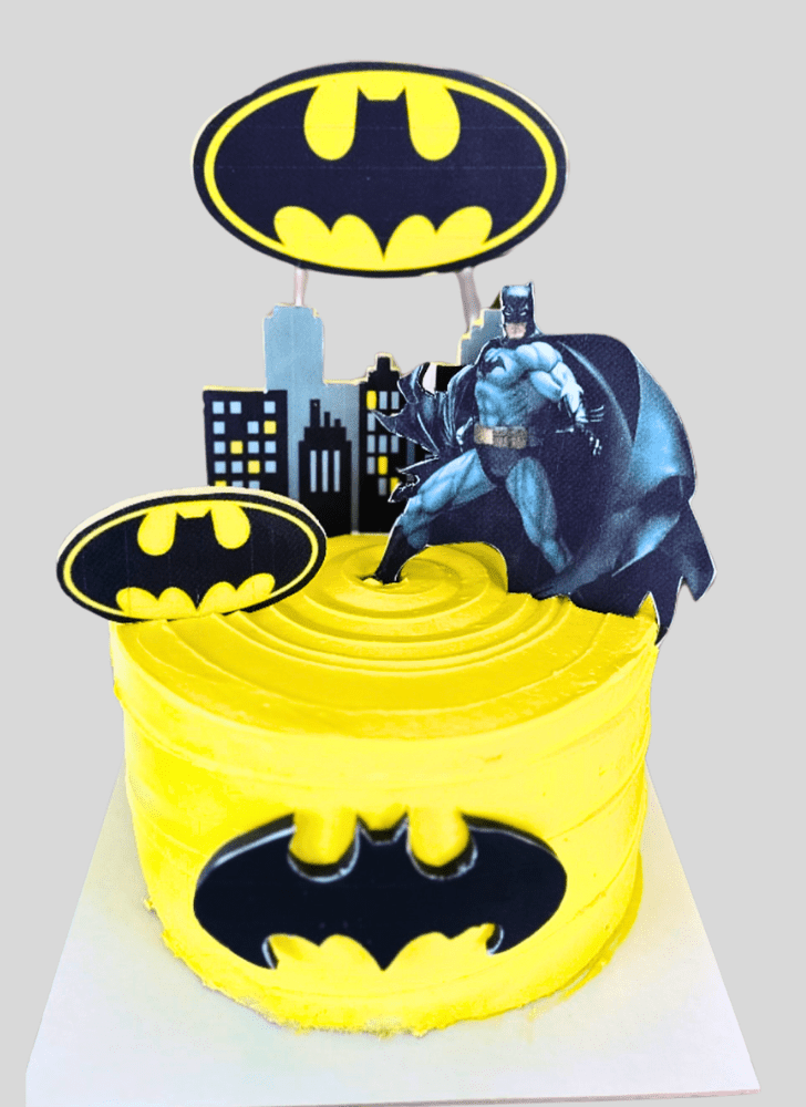 Superb Batman Cake