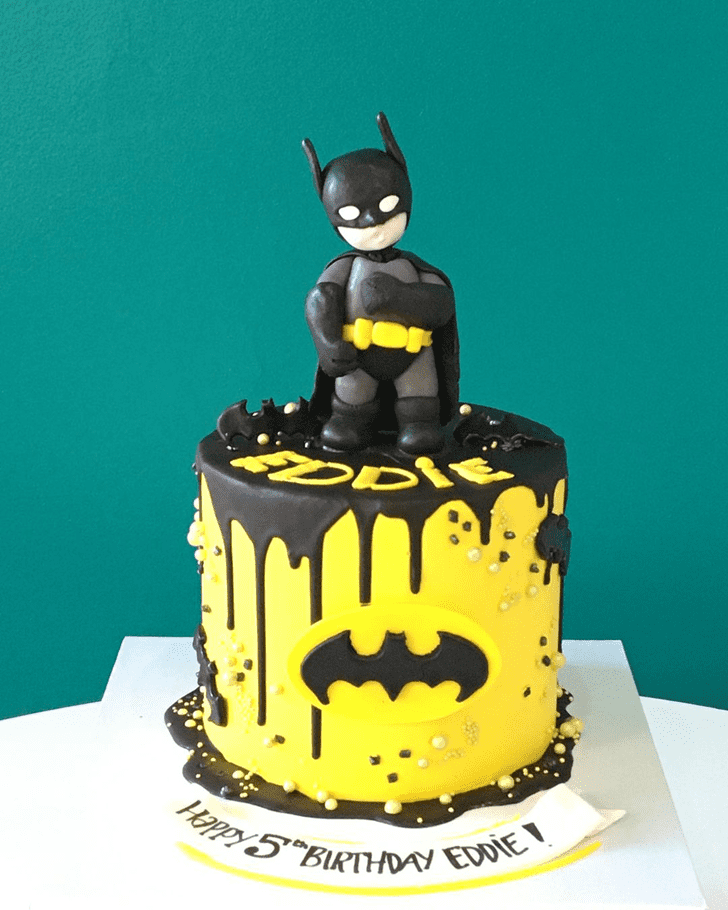 Adorable Batman Cake