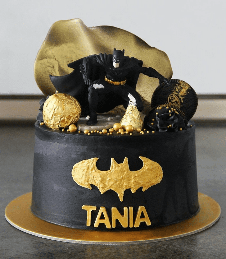 Appealing Batman Cake