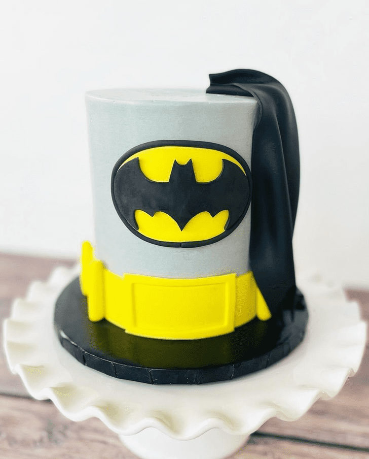 Charming Batman Cake