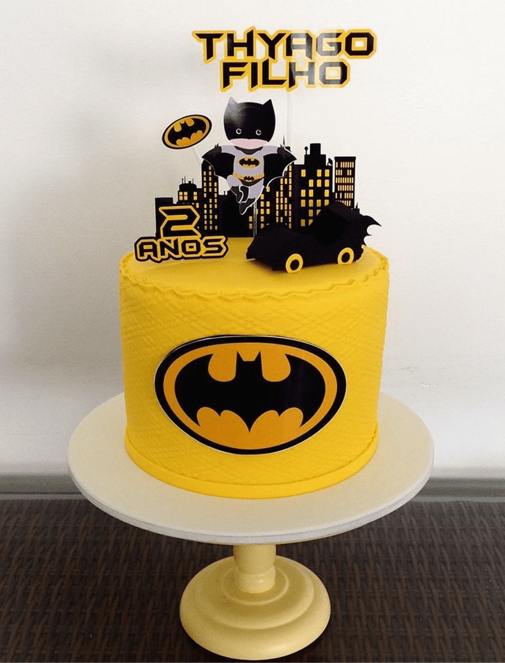 Dazzling Batman Cake