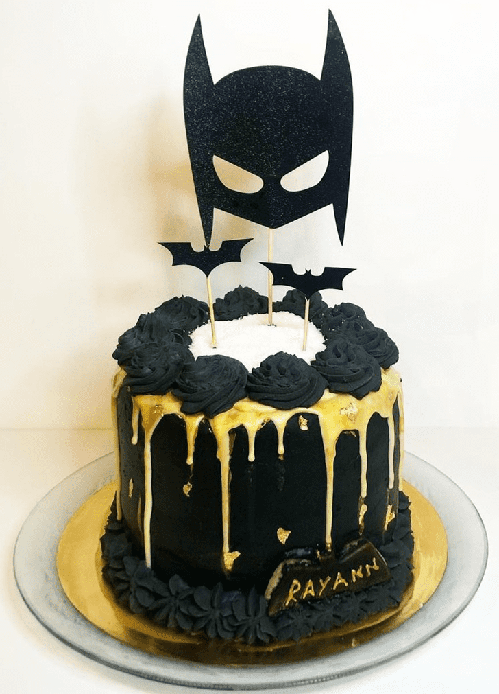 Fascinating Batman Cake