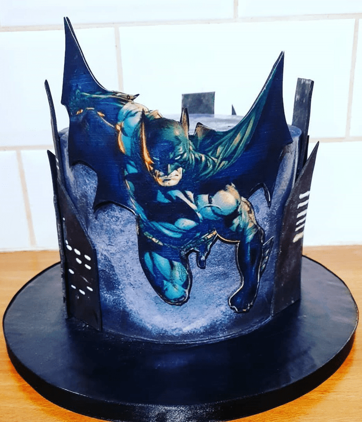 Good Looking Batman Cake