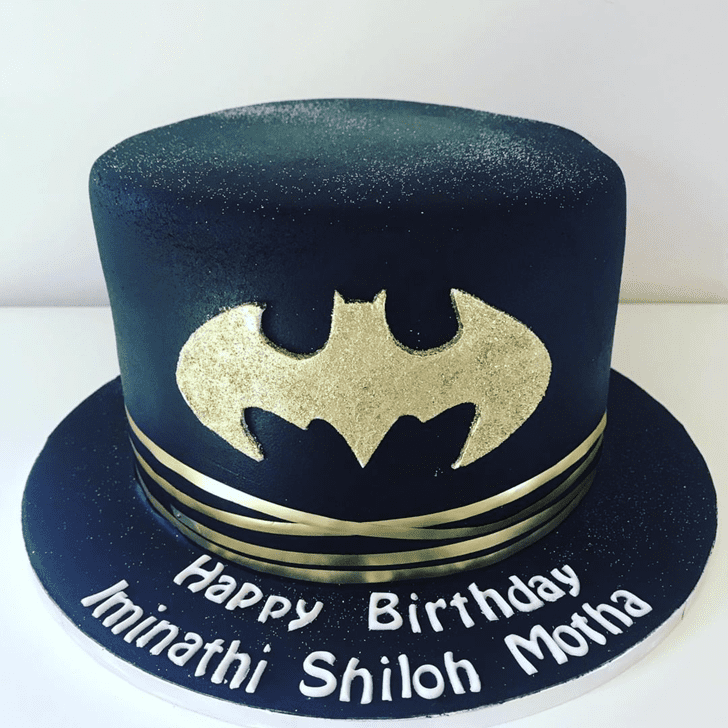Lovely Batman Cake Design
