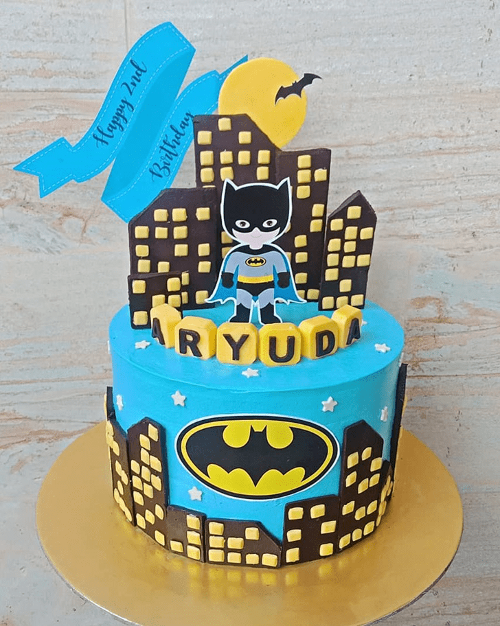 Mesmeric Batman Cake
