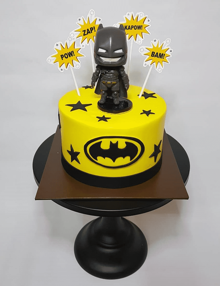 Refined Batman Cake