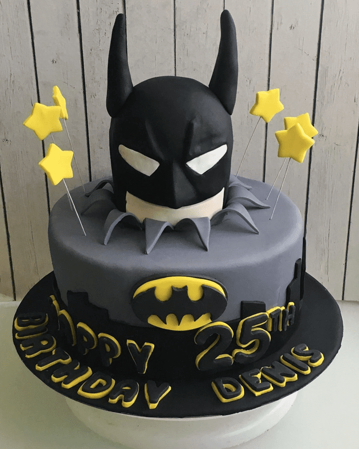 Superb Batman Cake