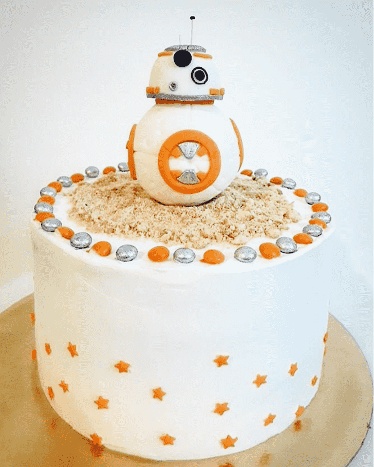 Comely BB8 Cake