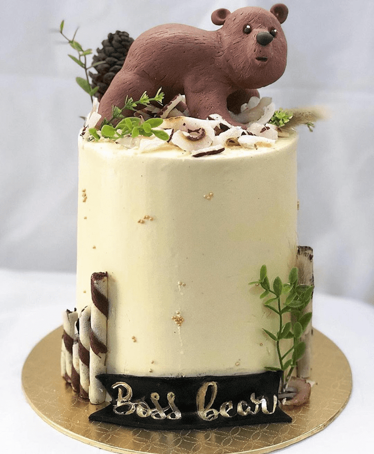 Angelic Bear Cake