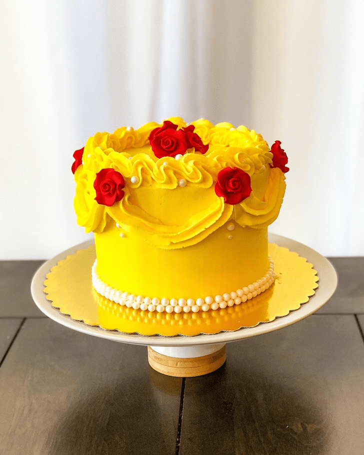 Admirable Beauty and the Beast Cake Design