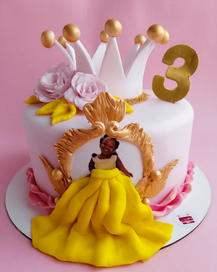 Bewitching Beauty and the Beast Cake