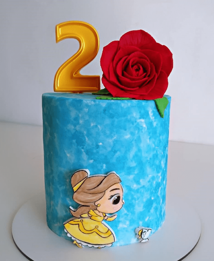 Comely Beauty and the Beast Cake