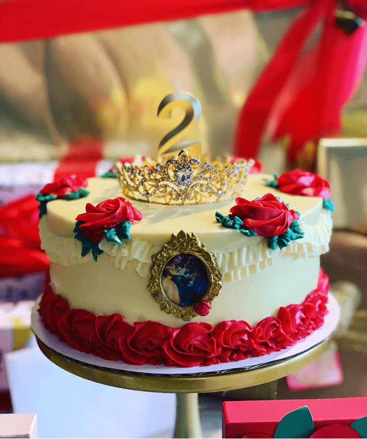 Divine Beauty and the Beast Cake