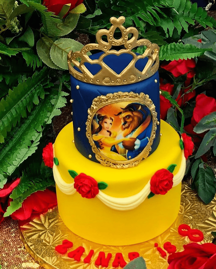 Excellent Beauty and the Beast Cake