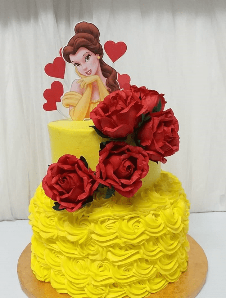 Good Looking Beauty and the Beast Cake
