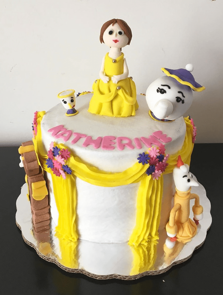 Gorgeous Beauty and the Beast Cake