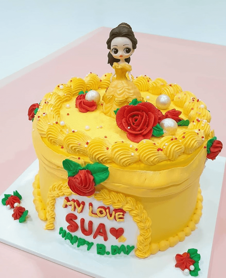 Magnetic Beauty and the Beast Cake