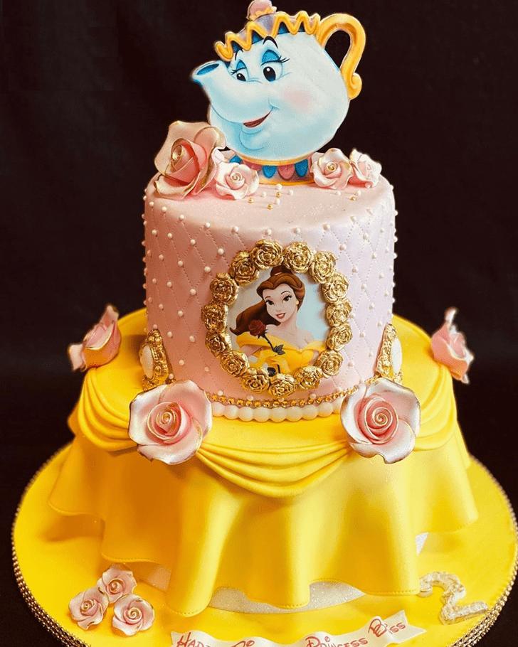 Mesmeric Beauty and the Beast Cake
