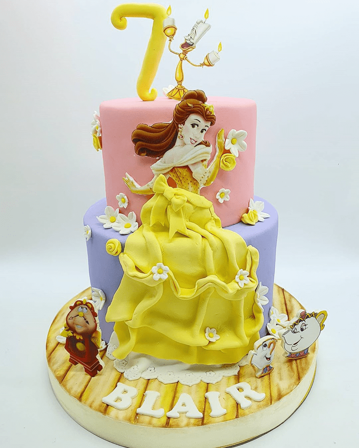 Ravishing Beauty and the Beast Cake