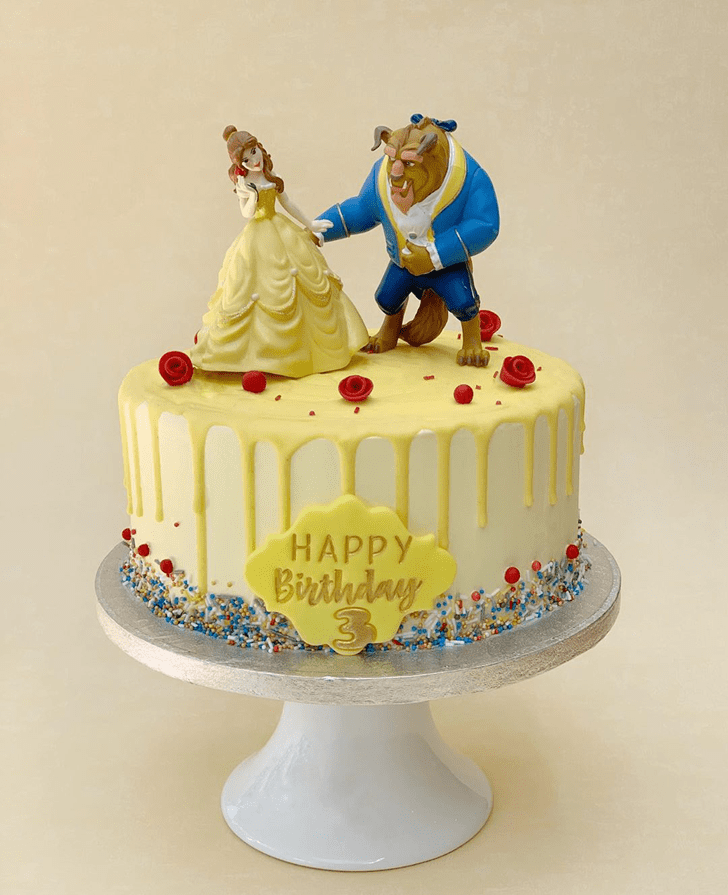 Slightly Beauty and the Beast Cake
