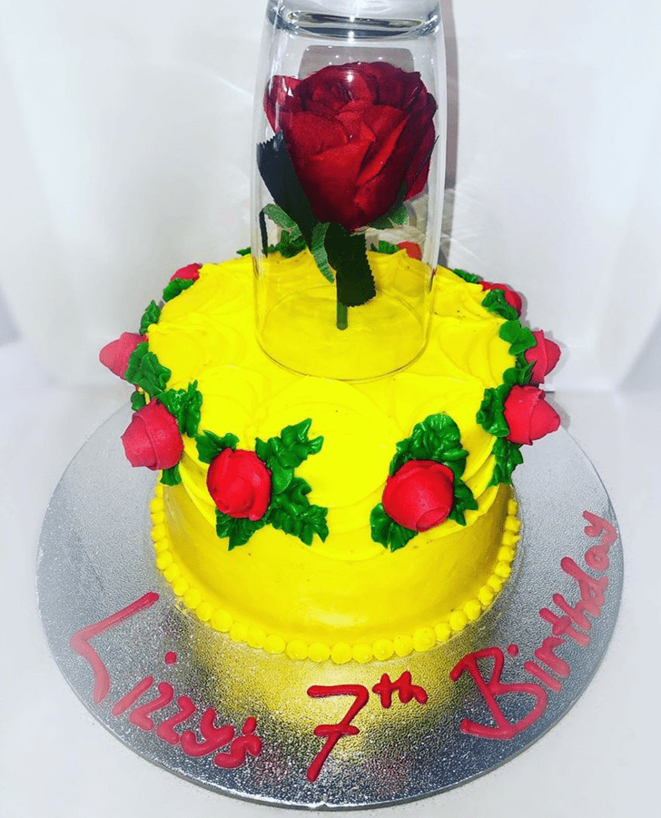 Superb Beauty and the Beast Cake