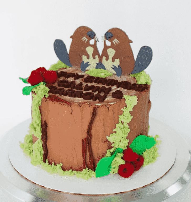 Comely Beaver Cake