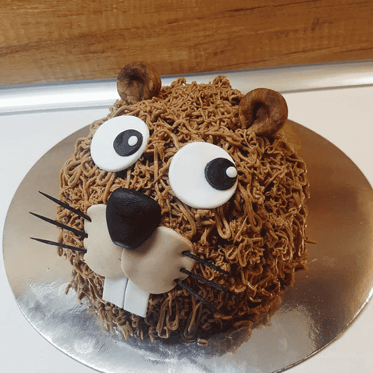 Delightful Beaver Cake