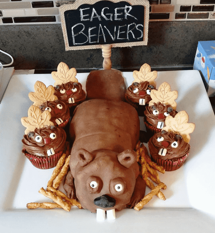 Ravishing Beaver Cake