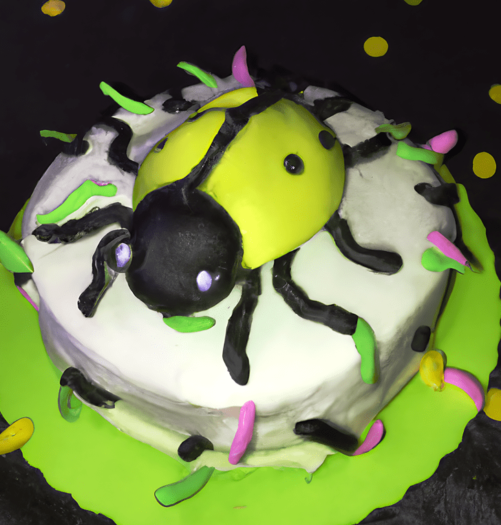 Captivating Beetle Cake