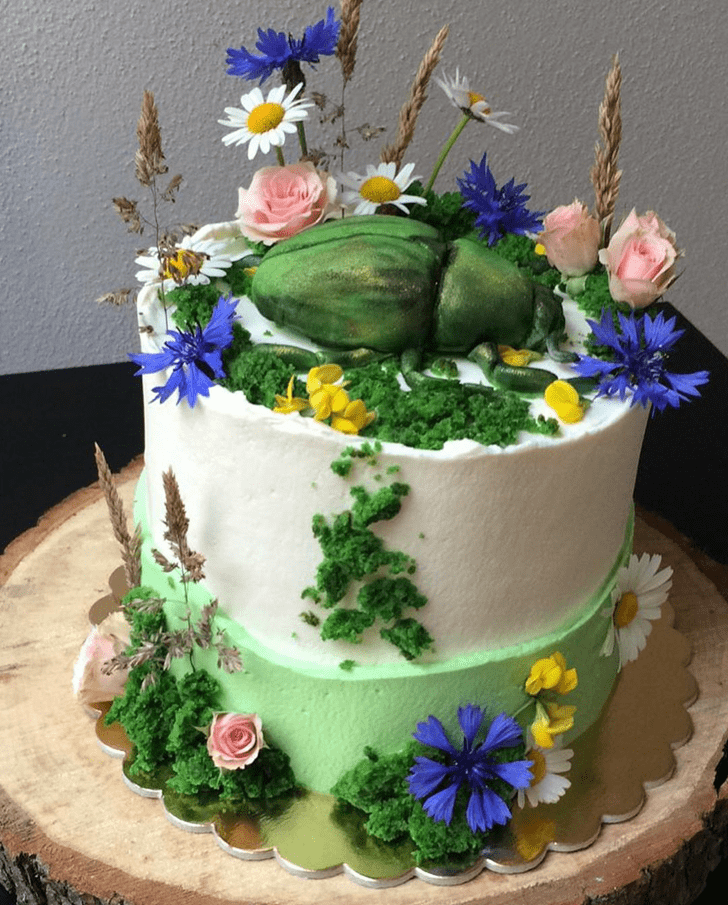 Delightful Beetle Cake