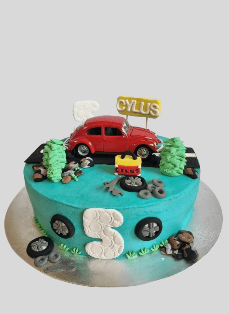 Fair Beetle Car Cake