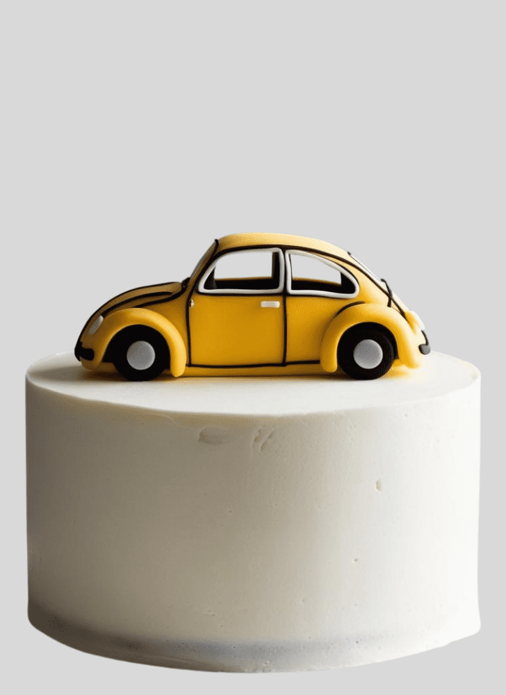 Splendid Beetle Car Cake