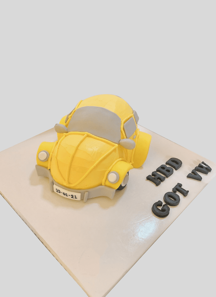 Stunning Beetle Car Cake