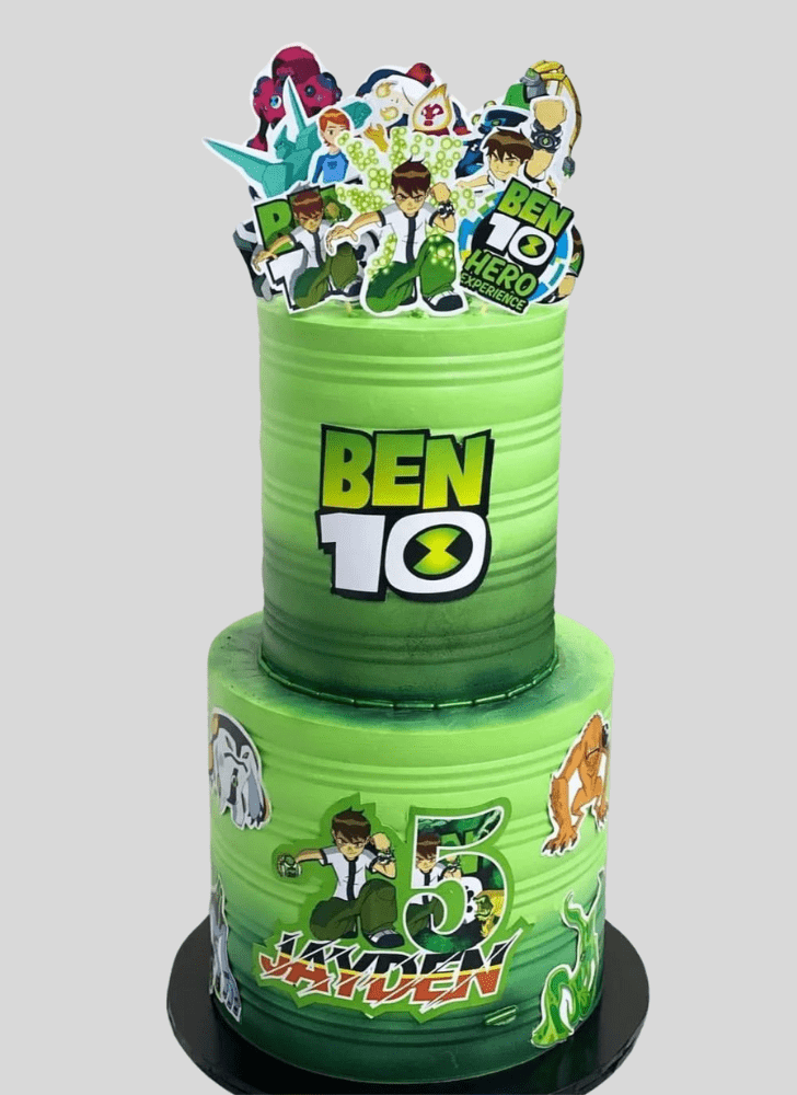 Adorable Ben 10 Cake