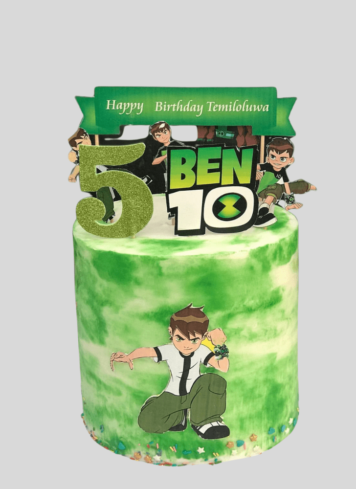 Angelic Ben 10 Cake