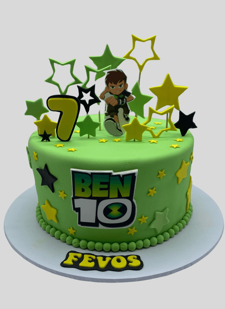 Classy Ben 10 Cake