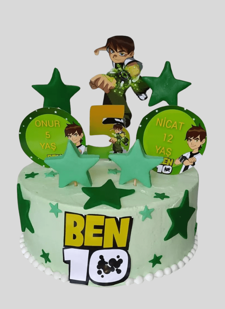 Cute Ben 10 Cake