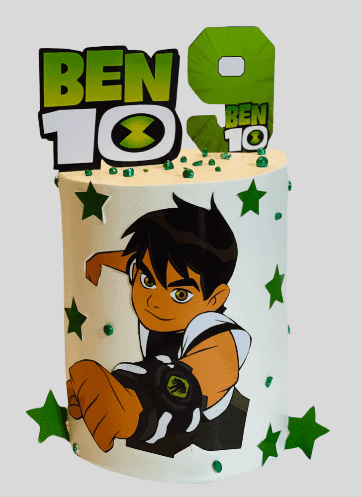 Elegant Ben 10 Cake